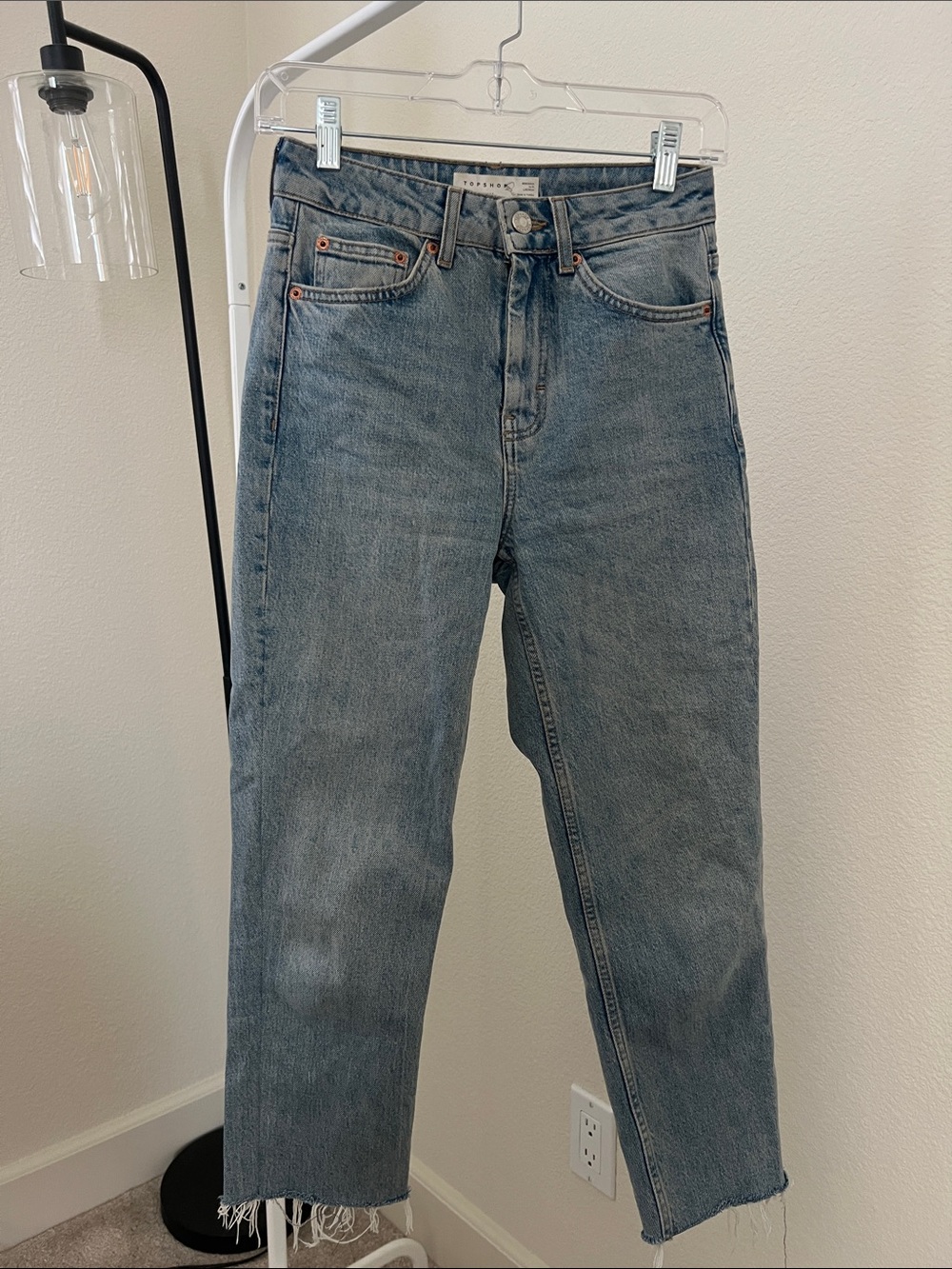 Topshop Straight Jeans
